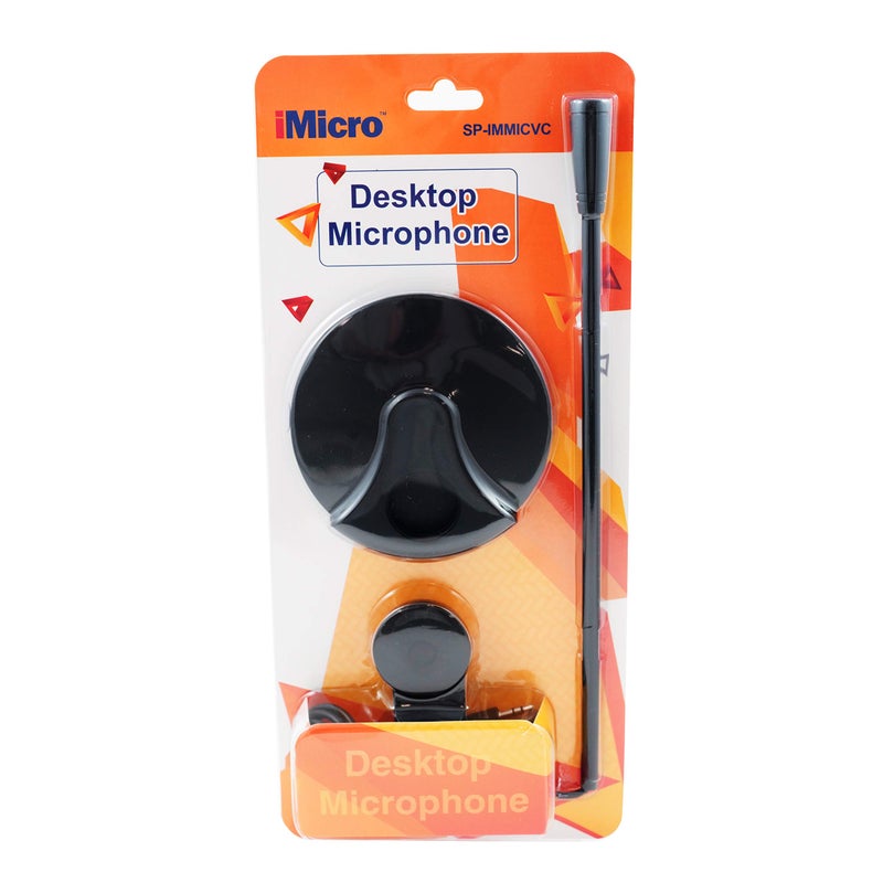 iMicro SP-IMMICVC Desktop Microphone,Black - Image 4